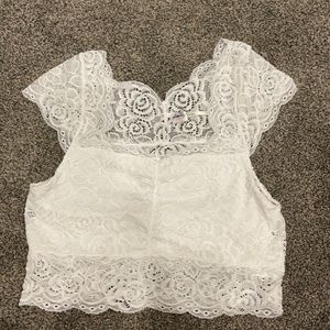 Free people lace bralette medium